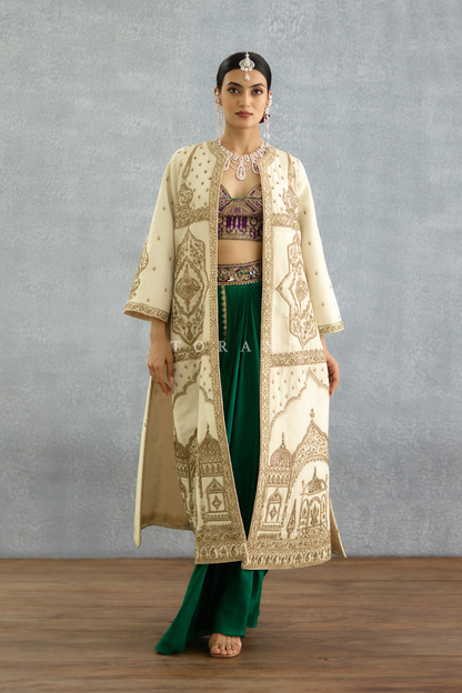 Maahe Fazeena Jacket Set