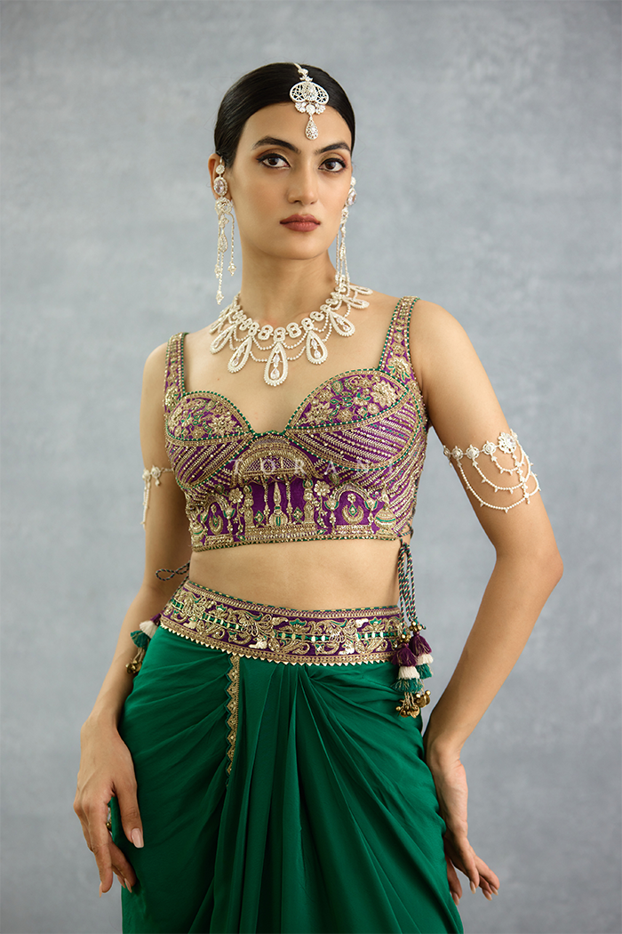 Maahe Fazeena Jacket Set