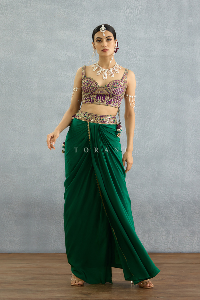 Maahe Fazeena Jacket Set