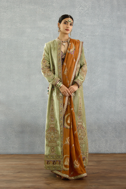 Nuraan Rangsaaz Omaira Saree Set