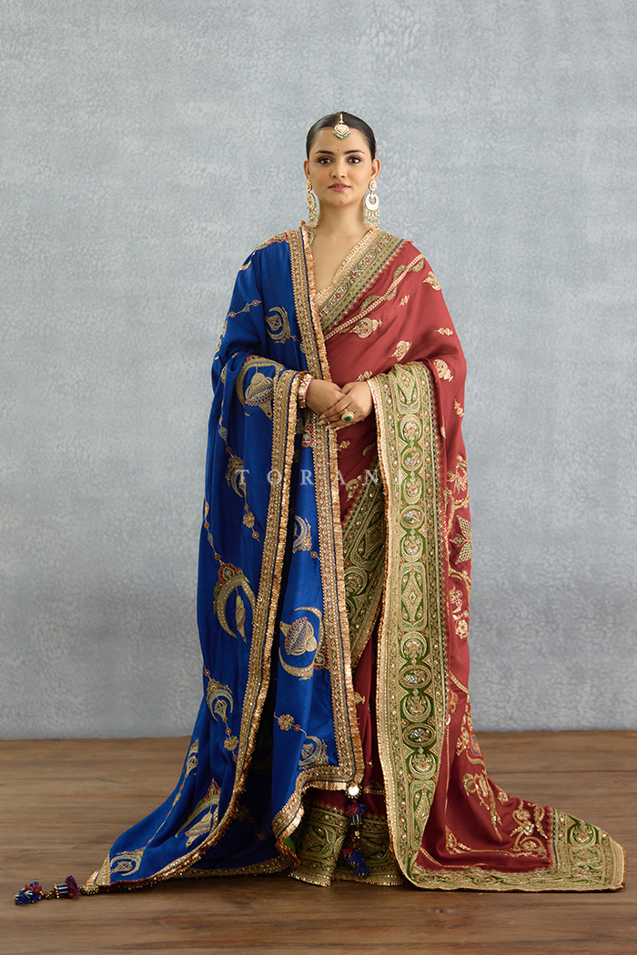 Zehra Neelat Aneeqa Saree Set