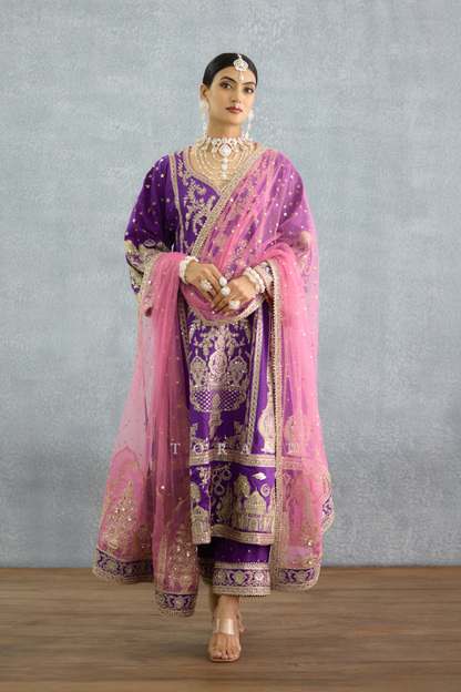 Banafsha Aqeela Kurta Set