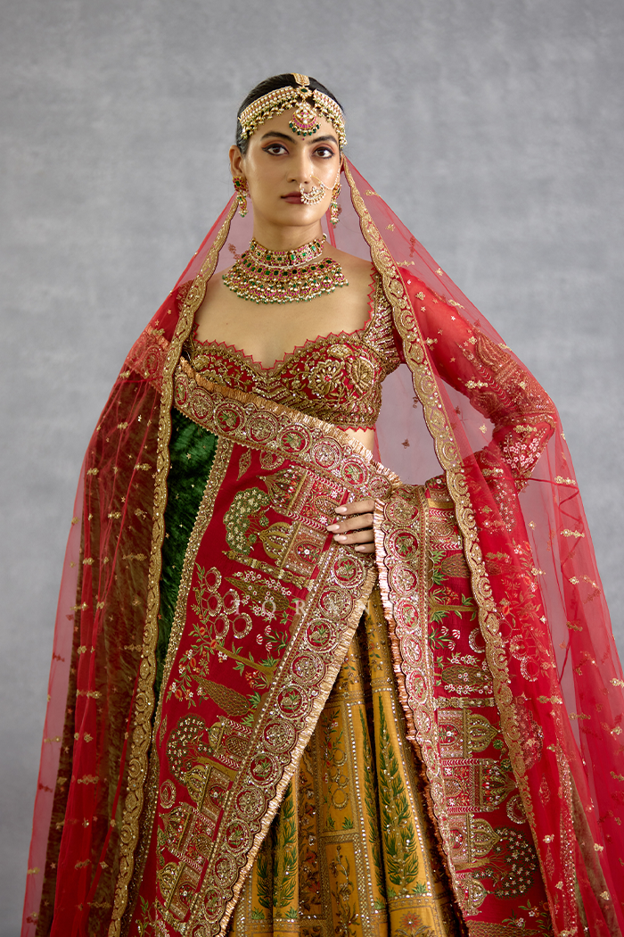Zehra Zarqash Sidra Lehenga Set
