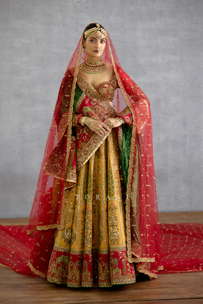 Zehra Zarqash Sidra Lehenga Set