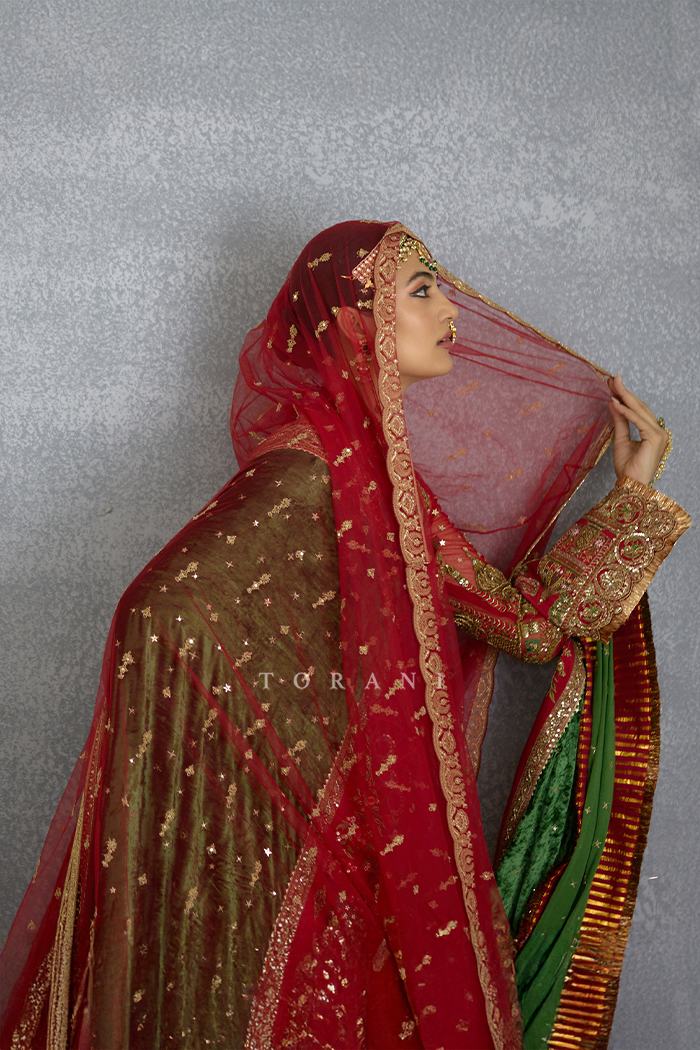 Zehra Zarqash Sidra Lehenga Set