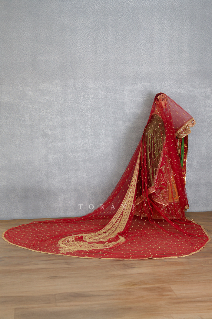 Zehra Zarqash Sidra Lehenga Set