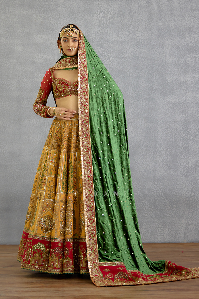 Zehra Zarqash Sidra Lehenga Set