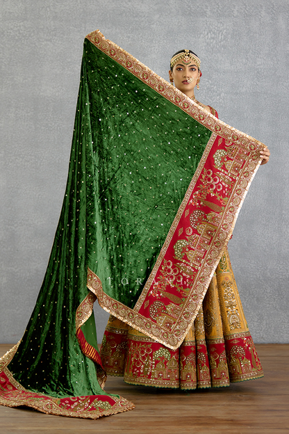 Zehra Zarqash Sidra Lehenga Set