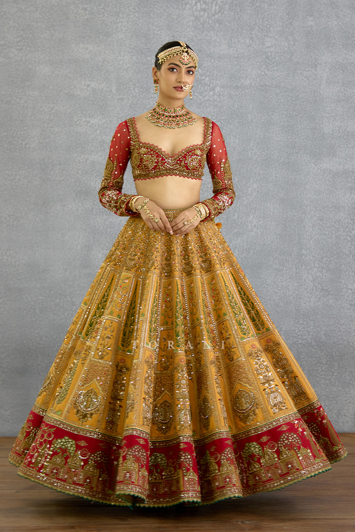 Zehra Zarqash Sidra Lehenga Set