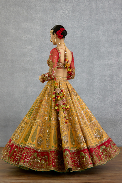 Zehra Zarqash Sidra Lehenga Set