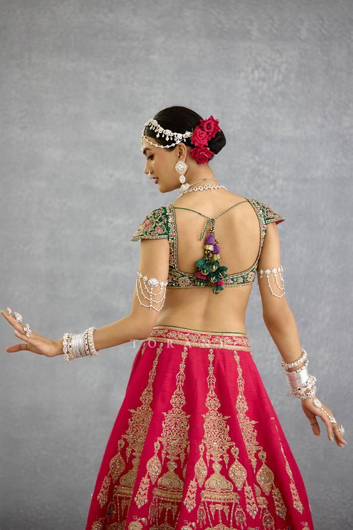 Gul-Rang Malika Lehenga Set
