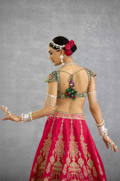 Gul-Rang Malika Lehenga Set