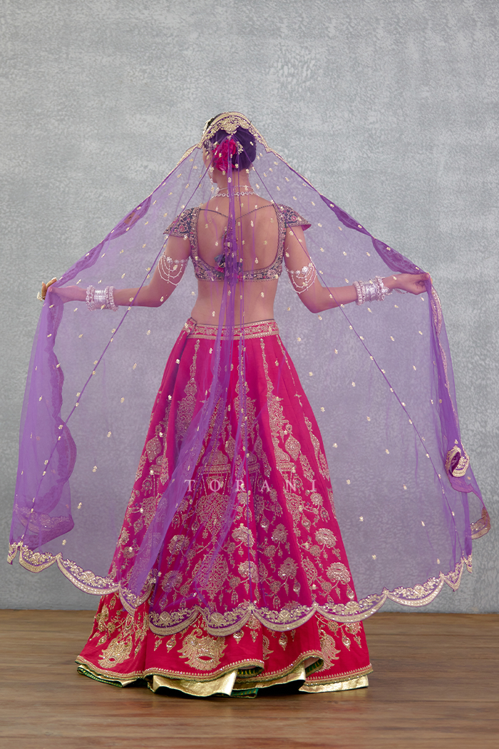 Gul-Rang Malika Lehenga Set