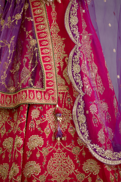 Gul-Rang Malika Lehenga Set