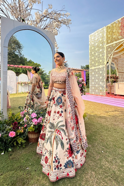 SANCY BATRA IN OUR BADAMI AMITHI LEHENGA SET