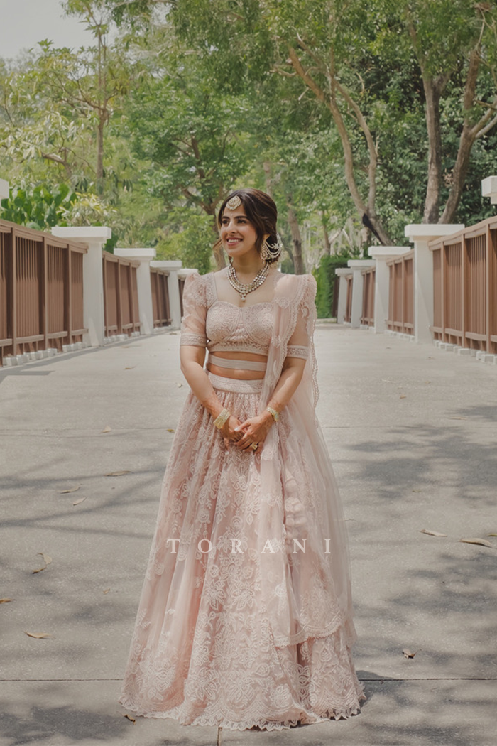 Rohina Anand Khira in our Gulbahari Hansini Lehenga Set