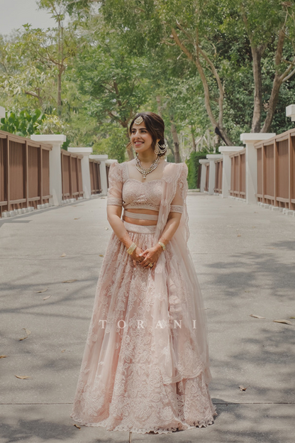Rohina Anand Khira in our Gulbahari Hansini Lehenga Set