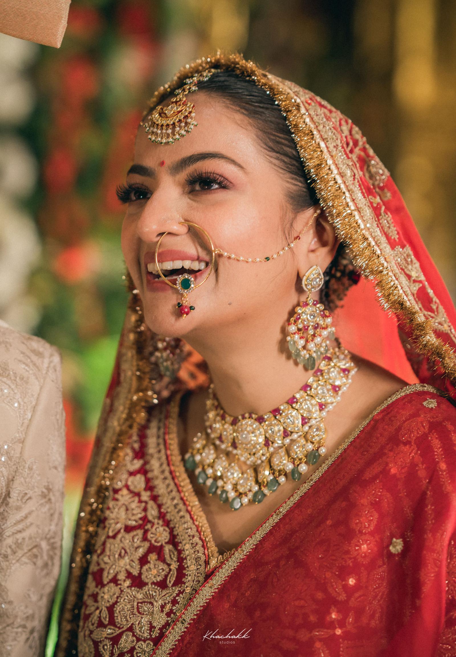 Himanshi In Our Custom Sindoori Arohi Lehenga Set