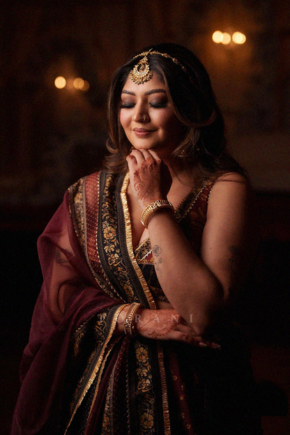 Gauri Kumar in our Custom Gulnar Khurshid Lehenga Set