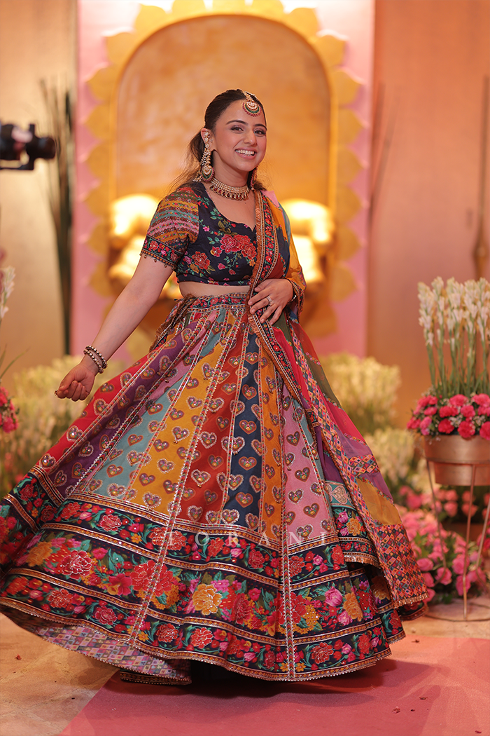 Dr. Vanni Dutta In Our Dil Rangrez Jiya Lehenga Set