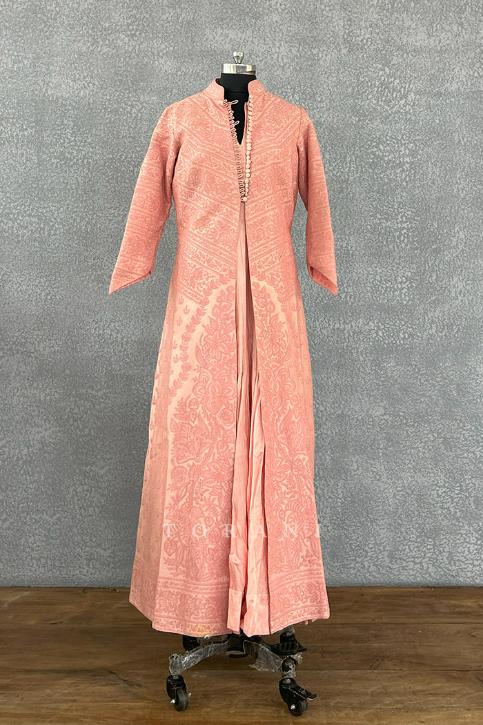 Sale- Gulbahar Dhuni Nakshi Jacket Set