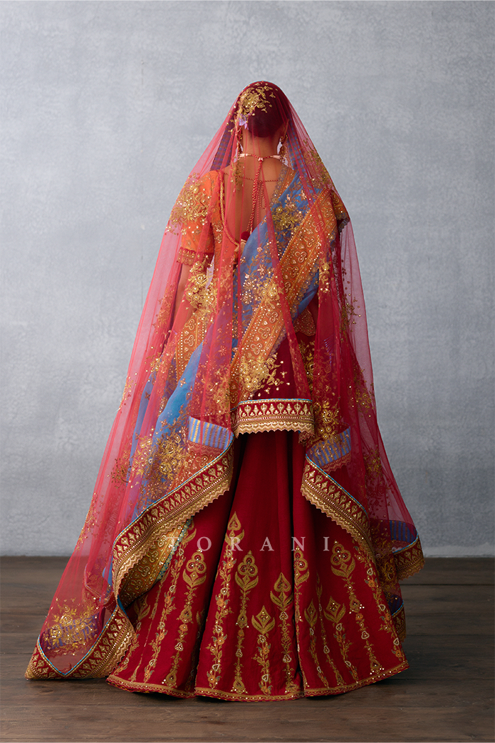 Saroja Shreeja Veil Odhni