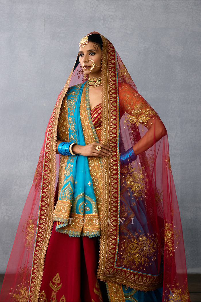 Saroja Shreeja Veil Odhni