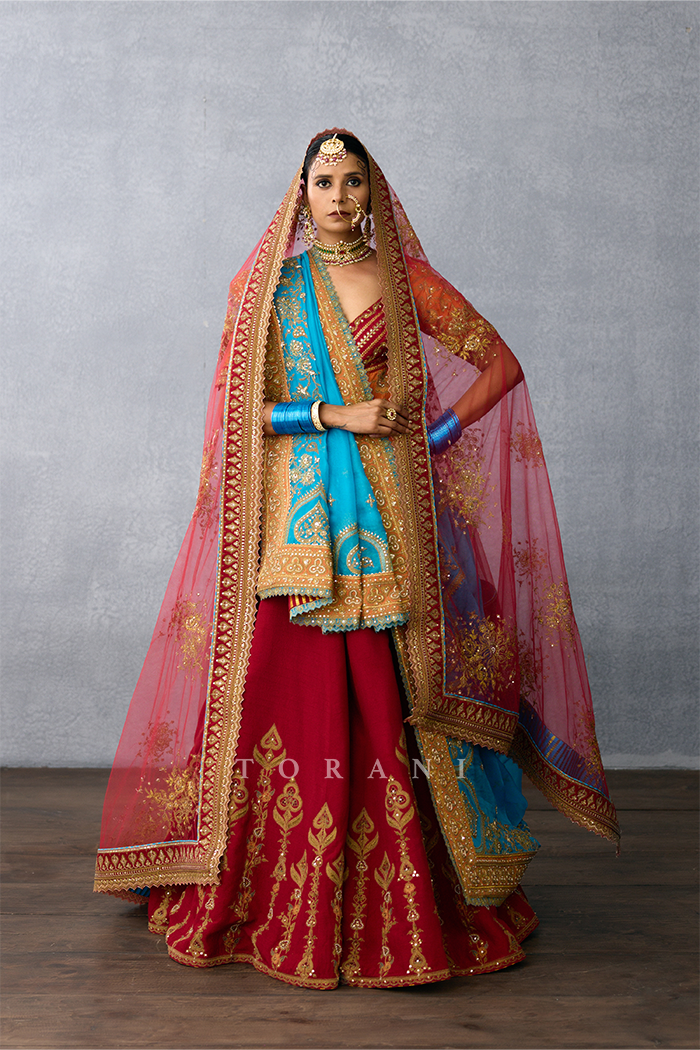 Saroja Shreeja Veil Odhni