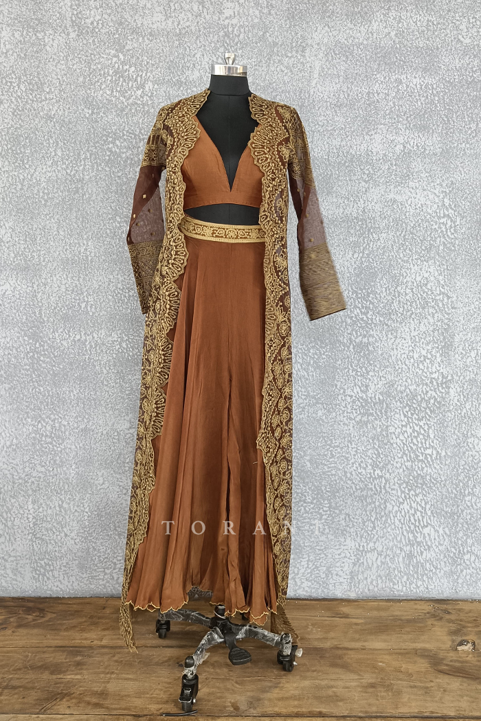 Sale- Dahlia Meher Cape Set