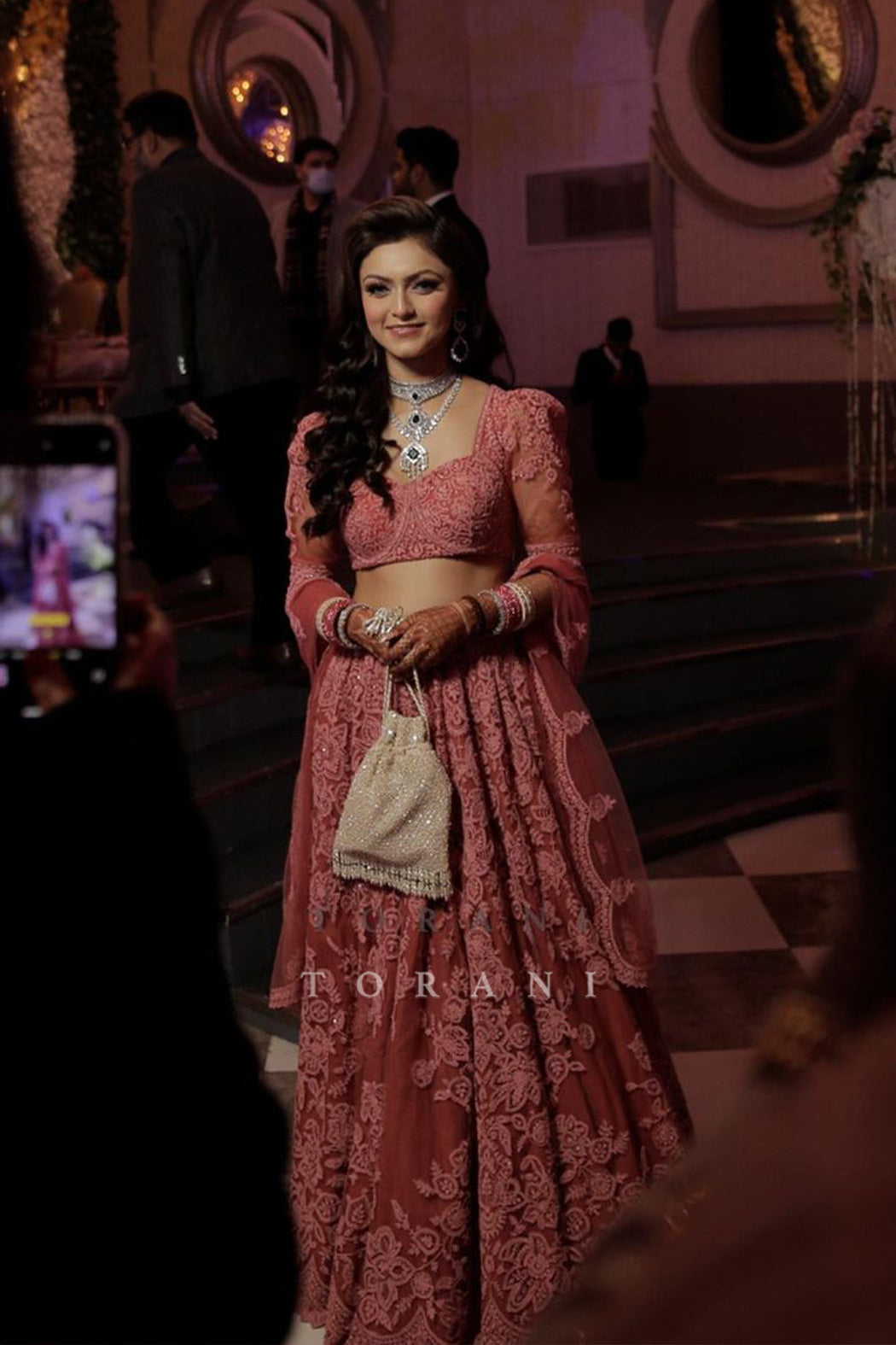 Karina Dogra in our Gulbaag Hansini Lehenga Set