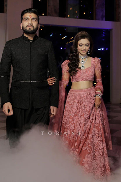 Karina Dogra in our Gulbaag Hansini Lehenga Set