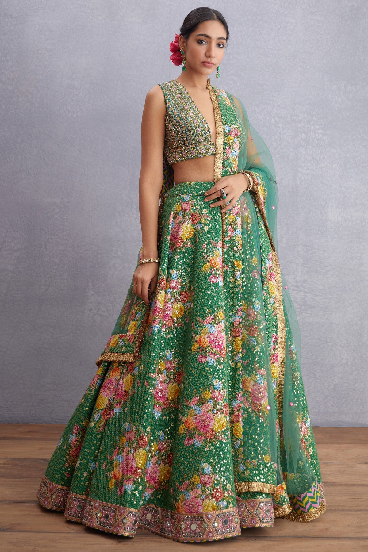 Panna Aastika Lehenga Set