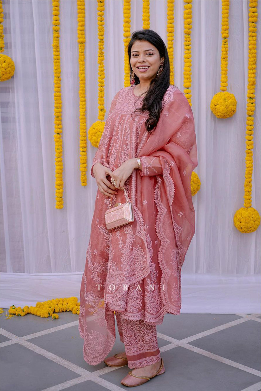 Megha In Our Gulbaag Paavni Kurta Set &amp; Pranav In Our Custom Gulbaag Imam Bandi Set