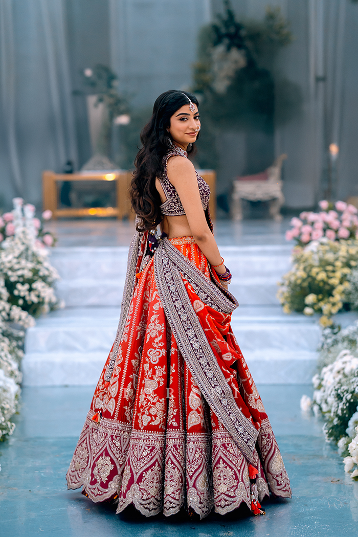 Pranavi Reddy In Our Saroj Naimisha Lehenga Set