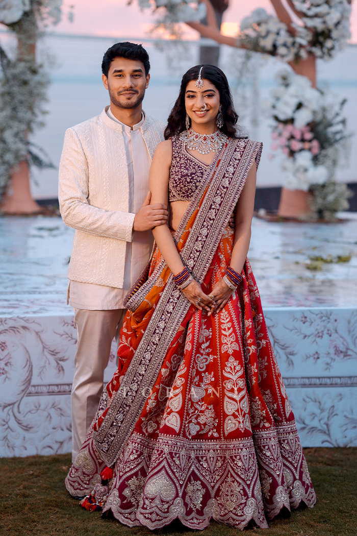 Pranavi Reddy In Our Saroj Naimisha Lehenga Set