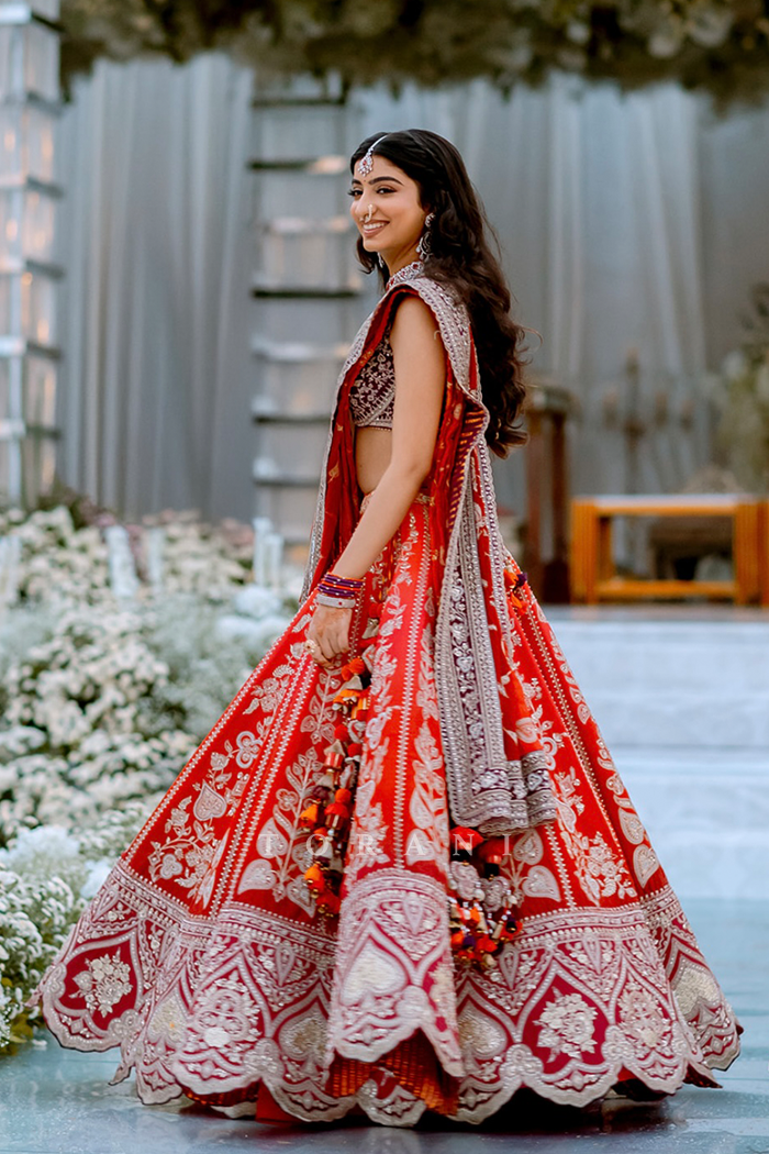 Pranavi Reddy In Our Saroj Naimisha Lehenga Set