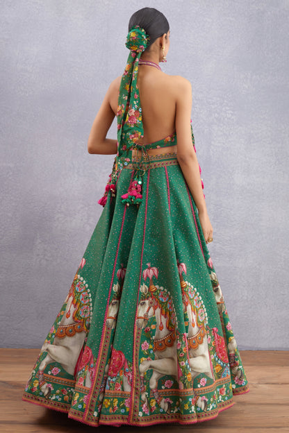 Shriya Pilgaonkar In Our Panna Ashwamedha Lehenga Set