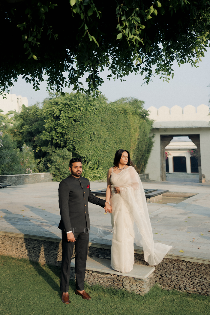 NIKITA MALVIYA IN OUR CUSTOM SWETAH YUVANI SAREE SET