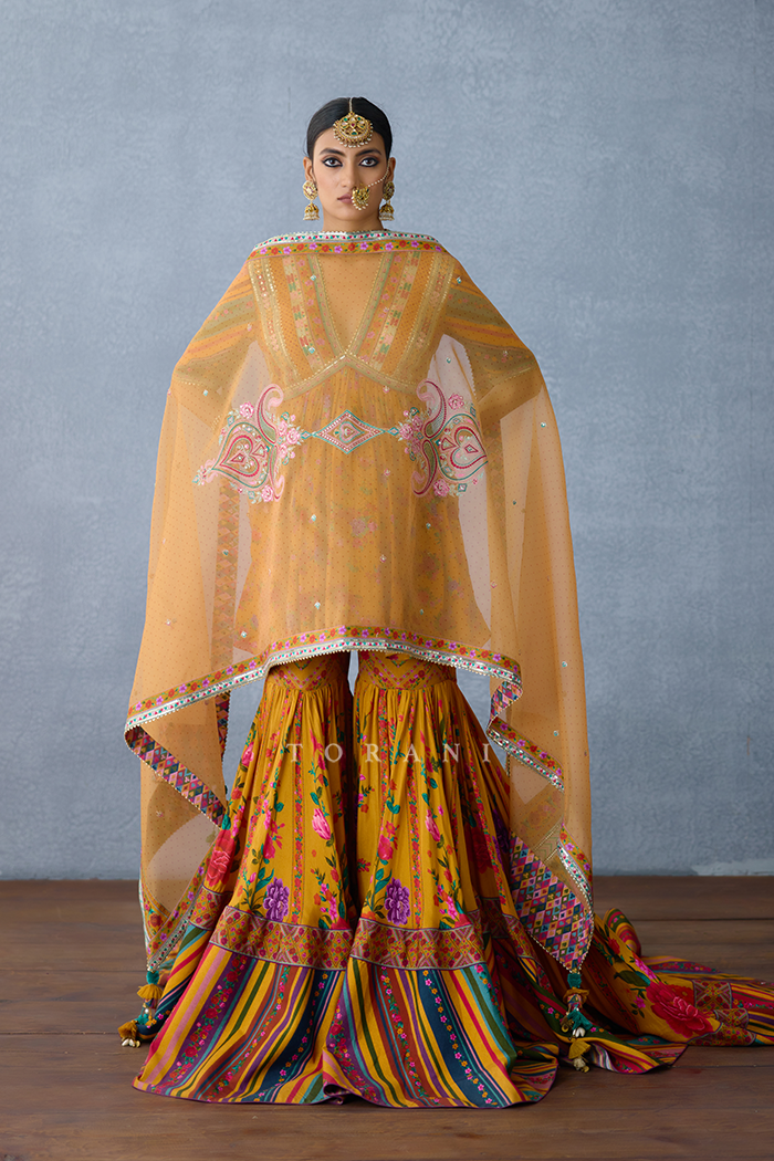Dil Seher Anamri Sharara Set