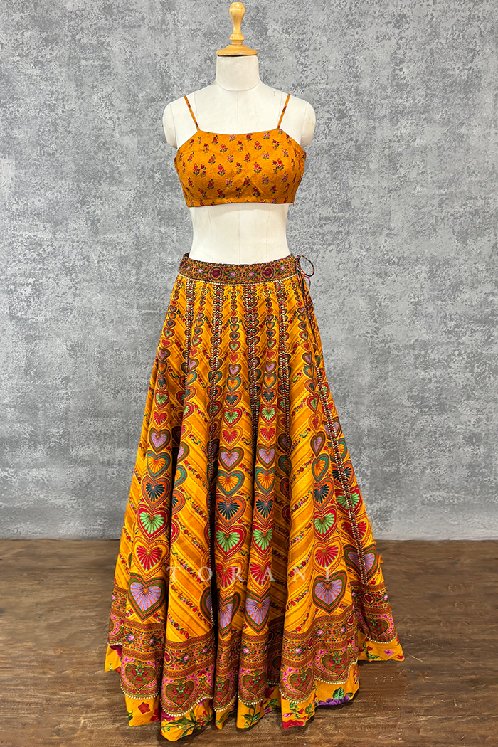 SALE - Dil Seher Skirt &amp; Bralette