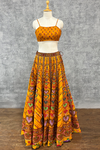 SALE - Dil Seher Skirt &amp; Bralette