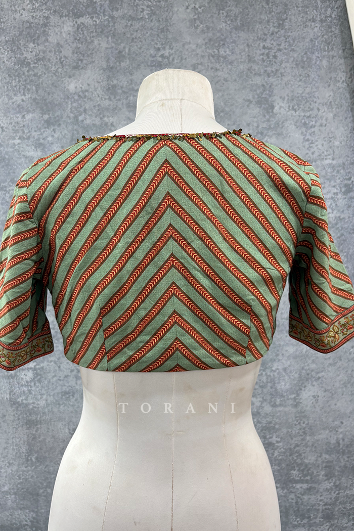SALE - Mint Green Blouse