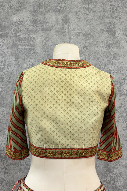 SALE - Custom Kasturi Oorjita Lehenga Set