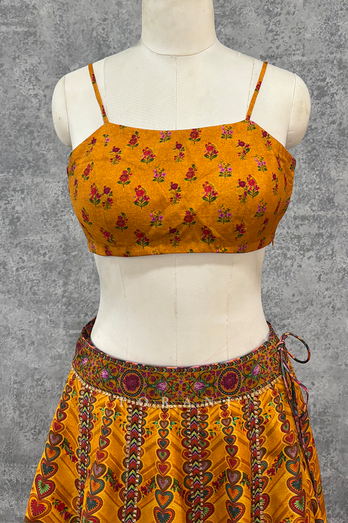 SALE - Dil Seher Skirt &amp; Bralette
