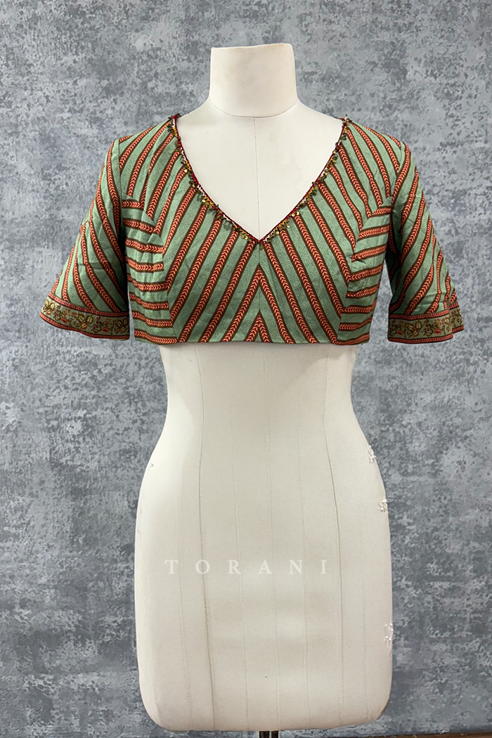SALE - Mint Green Blouse