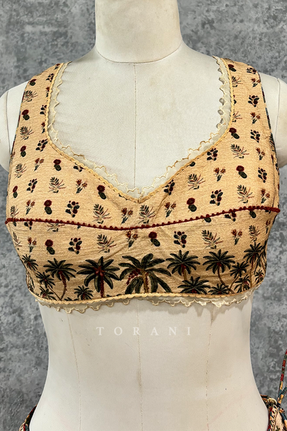 SALE - Badami Nagma Amithi Lehenga Set