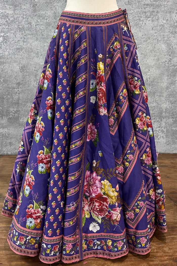 SALE - Jamuni Waheeda Skirt &amp; Odhni
