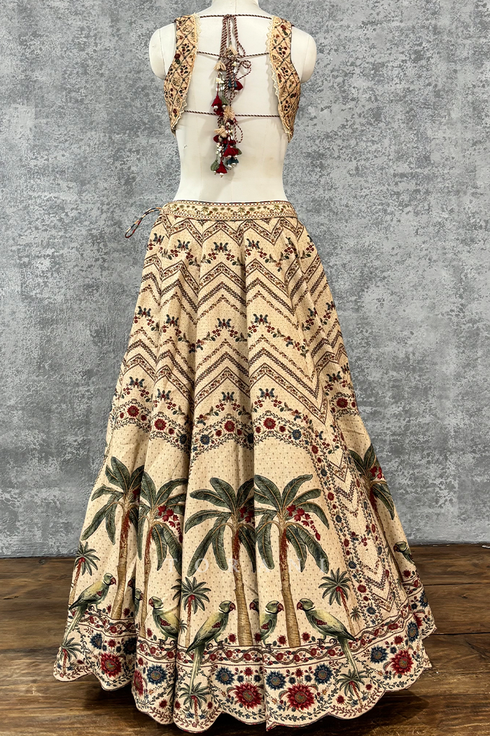 SALE - Badami Nagma Amithi Lehenga Set