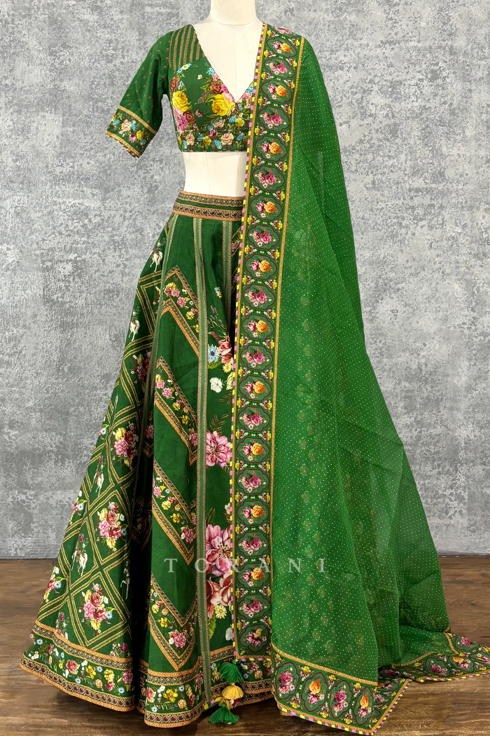 SALE - Panna Waheeda Heba Lehenga Set