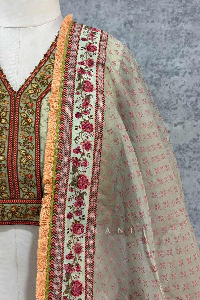SALE - Custom Kasturi Oorjita Lehenga Set